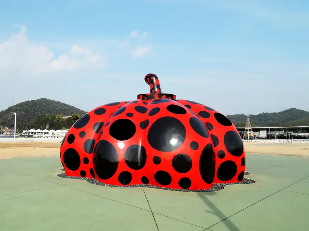 直島 紅色南瓜