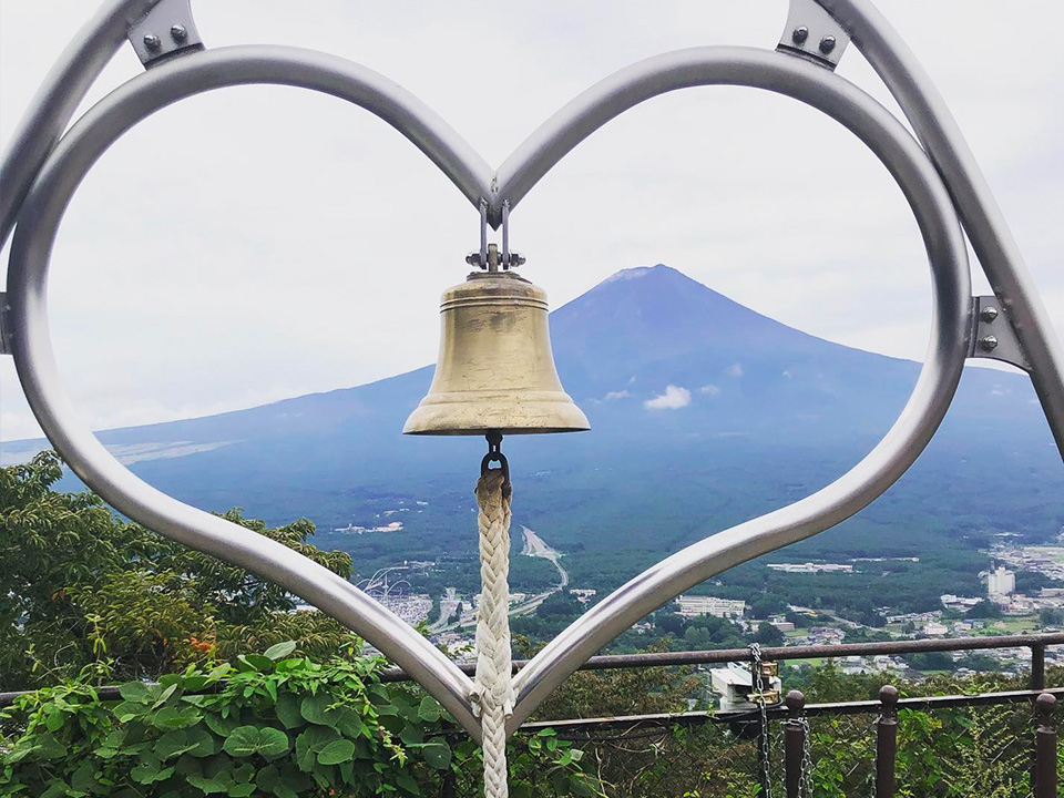 山梨縣河口湖富士全景纜車 天上の鐘