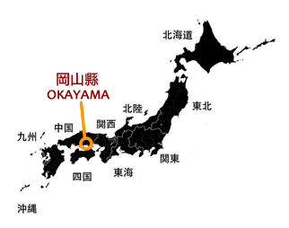 岡山地圖
